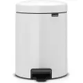Brabantia Pedalspand NEWICON 5 l, hvid, Brabantia