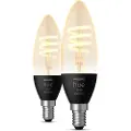 Philips Kerte - E14 Pærer - 2-pak