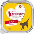 Feringa Økonomipakke: 24 x 100 g Feringa Classic Meat Menu Alubakke - Fjerkræ