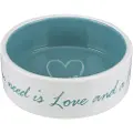 Trixie Pet's Home Ceramic Bowl Blue 0.3L 12cm