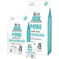 Brit Pleje Mini Light Og Steriliseret Kanin Og Laks Hundemad 2kg