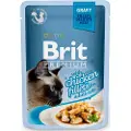 Brit Premium Gravy w/ Chicken Fillets for Adult Cats 85g