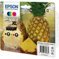 Epson 604 - 4-pack - XL - black yellow cyan magenta - original - ink cartridge - Blækpatron Cyan