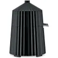 Alessi Elektrisk citruspresser PLISSE, sort, Alessi