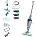 Black & Decker - Damprenser 1600W 2-i-1 Steam-Mop med deltahoved - Damprensere - - Homeroom