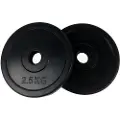 Tunturi Rubber 2.5kg Vægtskive 2 Enheder