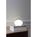 UMAGE Bærbar bordlampe ORBIT 19 cm, gylden, aluminum, Umage