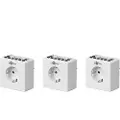Goobay Digital Timer Socket 16A - 3-pak - Hvid