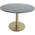 Venture Home - Spisebord Estelle, diameter 106 cm - Messing - Spiseborde - - Homeroom