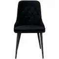 Venture Home - Stol Valleta, 2-pak - Sort - Stole - - Homeroom