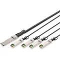 Digitus Dn-81325 Qsfp+ Dac Breakout Cable 3m 3m. Sfp+ 4x Qsfp+