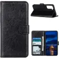 Mtp Products Samsung Galaxy S21+ 5G Pung med Magnetisk Lukning - Sort