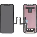 Mtp Products iPhone XR Skærm - LCD/Touchskærm - Sort - Grade A