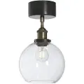 PR Home - Loftlampe Omega 20 cm - Sort - Loftpendler - - Homeroom