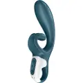 Satisfyer Hug Me - smart klitorisarm vibrator (blå)