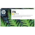 HP 776 Blækpatron, 1 Liter, Gul – Designjet Z9+ Pro