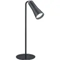 TRIO Moderne bordlampe sort genopladelig 3-trins dæmpbar - Samuel