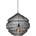QAZQA Oriental Pendellampe Sort 45 cm x 40 cm - Vadi