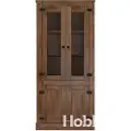 Loft 24 - Vitrine Mexico 2 Glasdør/2 Dør - Brun - Skabe - - Homeroom