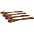 Tatonka Spoon Set, skeer, brun, 4 stk.