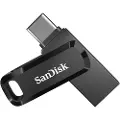 SanDisk Ultra Dual Drive Go Usb-nøgle 256 Gb Usb Type-a / Usb Type-c 3.2 Gen 1 (3.1 Gen 1) Sort 256gb Usb Type-a / Usb Type-c Sort
