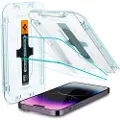 Spigen Glass tR EZ Fit 2 Pack - Transparency Sensor Protection - iPhone 14 Pro Max
