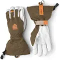 Hestra votter og hansker Army Leather Patrol Gauntlet, skihandsker, olive