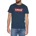 Levi's Levi'stil mænd. 17783-0139 Grafisk T-shirt H21 navy (S), Casual, Bomuld, Korte ærmer, Bæredygtig, Blå