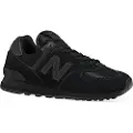 New Balance New Balancetil mænd. ML574V3 Træningssko 574 Core sort (42), Læder, Fast, Blonder, Casual