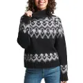 Superdry Vintage Slouchy Fairisle Knit Trøje