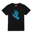 Santa Cruz Screaming Hand Kids T-shirt sort
