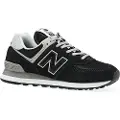 New Balance New Balancetil mænd. ML574V3 Træningssko 574v2 Evergreen sort (43), Stof, Fast, Ruskind, Blonder, Casual