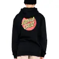 Santa Cruz Classic Dot Chest Hættetrøje sort