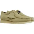 Clarks Clarkstil mænd. 26155515 Wallabee beige lædersko (41), Fast, Ruskind, Blonder, Casual