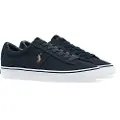Ralph Lauren Ftw Polo Ralph Laurentil mænd. 816749369002 Sayer Canvas Sneakers navy (41), Stof, Fast, Blonder, Casual, Blå