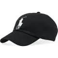 Ralph Lauren Polo Ralph Laurenunisex. 710673584015 Chino-kasket med visir Logo sort (OSFA), Casual, Bomuld