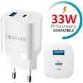 Forever GaN TC-05 Hurtig Oplader - USB, USB-C - 33W