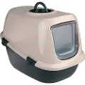 Kooa Kattetoilet 90% genbrugsplast - Mørkegrøn / Beige