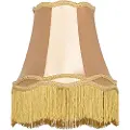 QAZQA Stofskærm guld 30 cm - Granny