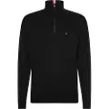 Tommy Hilfiger Pima Org Ctn Mock Halv Lynlås Sweater