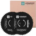 Vonroc Savklinge - 85x15mm | HSS | Til kompakt rundsave og dyksave | Inh. 2 stk.