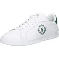 Ralph Lauren Polo Ralph Laurentil mænd. 809877600001 Hrt hvide lædersko (40), Fast, Blonder, Casual