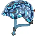 ABUS Smiley 3.0 LED, cykelhjelm, junior, blue car