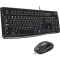 Logitech Desktop Mk120 Ledningsført Nordisk