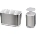Joseph Joseph Vaskebassinorganisator EASYSTORE PRESTO 70551, sæt med 2 stk, med sæbedispenser,