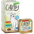 Catessy Økonomipakke: 64 x 100 g Mix-pakke Catessy bakker - Bidder i sauce Mix