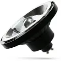 Spectrum GU10 LED-pære Spot AR111 12W/840 1200 lumen sort WOJ14569 Modsvarer: N/A