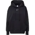 Nike Oversized Nike Sportswear Phoenix Fleece-pullover-hættetrøje til kvinder - sort