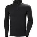 Helly Hansen Lifa Merino Midweight 1/2 Zip, herre, sort