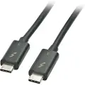 Microconnect Thunderbolt 3 Cable 2m. Sort